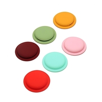 Housse de protection Tracker Housse en silicone Housse de protection anti-perte Support adhésif arrière Support de protection souple Compatible avec les accessoires Apple Airtags