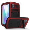 Housse de téléphone robuste étui en métal IP54 étanche antichoc Anti-chute coque de téléphone portable Compatible avec iphone 11 pro max