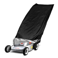 Housse de tondeuse à gazon avec revêtement imperméable Housse de protection pare-soleil