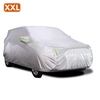 Housse de voiture Housses complètes avec bande réfléchissante Protection solaire Anti-poussière Étanche UV Résistant aux rayures pour voiture d