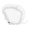 Housse en filet pour baril de pluie Tissu non tissé Maille fine avec cordon de serrage Filet de collecte des feuilles