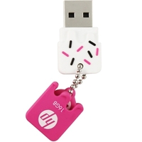 hp 16 Go USB2.0 U Disk Portable Antichoc Clé USB Petite Taille Apparence Créative Plug and Play Large Compatibilité Bleu