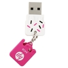 hp 16 Go USB2.0 U Disk Portable Antichoc Clé USB Petite Taille Apparence Créative Plug and Play Large Compatibilité Bleu