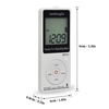 HRD-602 Récepteur Radio Portable Radio FM / AM Affichage LCD Bouton de Verrouillage Radio de Poche avec Écouteur Sport Podomètre