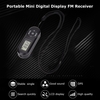 HRD-727 Portable Mini Radio FM Affichage Numérique Récepteur FM Rétro Lecteur MP3 Style DSP avec Casque Longe