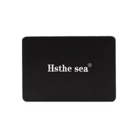 Hsthe sea SSD 2.5 pouces lecteur à semi-conducteurs en métal lecture et écriture fonctionnement silencieux résistance aux chocs et aux chutes compatibilité noir 60 go