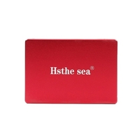 Hsthe sea SSD 2.5 pouces lecteur à semi-conducteurs en métal lecture et écriture fonctionnement silencieux résistance aux chocs et aux chutes compatibilité noir 60 go