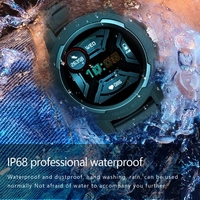 HT6 Montre Intelligente Fitness Tracker BT Bracelet Smart Sports Bande Fréquence Cardiaque Surveillance Du Sommeil Bracelet Écran Tactile IP68 Étanche Message Push