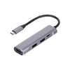 Hub USB-C 4-en-1 USB3.0 USB2.0 Type-C vers HD Convertisseur PD Hub USB à charge rapide
