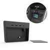 Hub USB multiple,  accessoires de console centrale intérieure de voiture avec montage de ports 5 en 1 pour Tesla Model 3