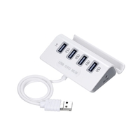 Hub USB OTG avec lecteur de cartes 4 en 1 Hub USB3.0 Multi Spliter pour PC portable