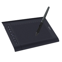 Huion H610 Pro V2 10x6, 25 pouces Tablette de dessin graphique professionnelle Signature Pad Board