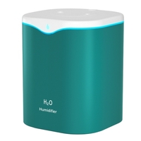 Humidificateurs à double pulvérisation 2L avec lumière LED Humidificateur à arrêt automatique Cool Mist