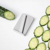 HUOHOU Trancheuse à légumes multi-usages Râpe à légumes Râpe légère de cuisson Coupe manuelle multifonctionnelle Lames sûres Râpe avec garde-main de sécurité Coupe-pommes de terre à l