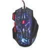 HXSJ H300 Souris de jeu filaire USB Souris ergonomique avec lumière respirante 5500DPI 7 boutons pour PC
