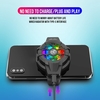 HXSJ P10 Clip de dissipation de chaleur pour téléphone portable portable Cooer rétractable Dissipation de chaleur rapide Compatibilité large Noir