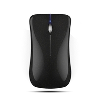 HXSJ T23 souris sans fil 2.4G + BT3.0 + BT5.0 souris ergonomique 3 modes batterie Rechargeable intégrée 400 mAh pour PC portable noir