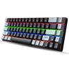 HXSJ V800 Clavier Mécanique Filaire 68 Touches RGB Clavier de Jeu avec Câble Amovible Type-C ABS Keycap Noir (Commutateurs Bleus)