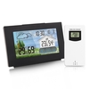 Hygromètre de thermomètre extérieur intérieur de station météo sans fil Forecaster avec capteur