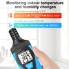 Hygrothermographe multifonctionnel ℃ et ℉ commutable