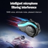 Hysnox HY-02 Interphone pour casque de moto BT5.0 Interphone mains libres Full Duplex pour six motards Portée de 2000 m IP65 Étanche à la poussière avec microphone