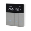 i8HGC Tuya WiFi Contrôleur de température intelligent Thermostat Luminosité du rétroéclairage Réglage automatique Mode maison loin Téléphone portable APP Télécommandes Compatible avec Alexa Google Home Voice Control