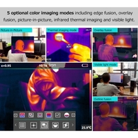 Imageur thermique infrarouge avec écran numérique couleur de 3, 5 pouces Caméra d