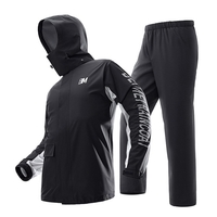 Imperméable Manteau de Pluie Pantalon Ensemble Imperméable Costume pour Motocyclisme Cyclisme Pêche Camping