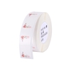 Impression thermique étiquette papier code à barres prix taille nom étiquettes vierges étanche à la déchirure résistant 12 * 22mm 260 pcs / rouleau