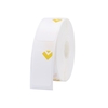 Impression thermique étiquette papier code à barres prix taille nom étiquettes vierges étanche à la déchirure résistant 12 * 22mm 260 pcs / rouleau