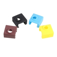 Imprimante 3D Bloc thermique Housse en silicone MK8 Chaussettes isolantes en silicone pour extrudeuse Hotend Compatible avec l