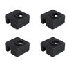 Imprimante 3D Bloc thermique Housse en silicone MK8 Chaussettes isolantes en silicone pour extrudeuse Hotend Compatible avec l