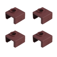 Imprimante 3D Bloc thermique Housse en silicone MK8 Chaussettes isolantes en silicone pour extrudeuse Hotend Compatible avec l