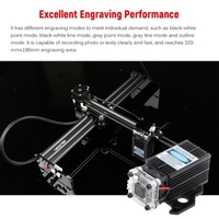 Imprimante de machine de gravure de bureau de graveur laser portable 20W