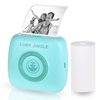 Imprimante de poche BT Imprimante photo sans fil Imprimante thermique portable 203dpi pour photo Reçu de photo Mémo Note Autocollant Liste d