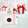 Imprimante de poche BT Imprimante thermique sans fil Imprimante mobile portable 300dpi pour photo Photo Reçu Mémo Note étiquette autocollant avec fonction d