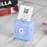 Imprimante thermique BT sans fil Mini Pocket PeriPage A6 avec câble USB