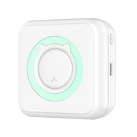 Imprimante thermique de poche Portable Mini sans fil BT Connect 200dpi étiquette Photo mémo mauvaise Question impression avec 1 rouleau de papier