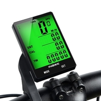 INBIKE 2.8 pouces sans fil multifonctionnel vélo ordinateur vélo odomètre