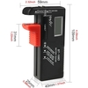 Indicateur de capacité de la batterie portable Taille compacte Testeur de niveau de la batterie au lithium Tension de la batterie Compteur de la batterie Détecteur de la tension de la batterie