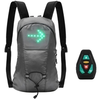 Indicateur de direction de la lumière de signal LED sans fil Indicateur de direction de clignotant LED rechargeable USB