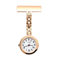 Infirmière épinglette montre Fob montre Clip-on suspendue montre à Quartz médecin montre de poche pour infirmières Docoters hommes femmes