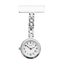 Infirmière épinglette montre Fob montre Clip-on suspendue montre à Quartz médecin montre de poche pour infirmières Docoters hommes femmes