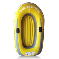 Inflatable Boat Fishing Boat Summer Fun Boat Canoe Kayak for One Person