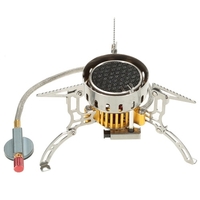 Infrarouge Camping Poêle extérieur Ultraléger Portable Cuisinière Fournaise Pliable Windproof Gaz Mini Brûleur pour Cookout pique-nique Randonnée pédestre