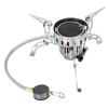 Infrarouge Camping Poêle extérieur Ultraléger Portable Cuisinière Fournaise Pliable Windproof Gaz Mini Brûleur pour Cookout pique-nique Randonnée pédestre