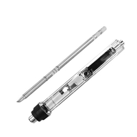 ingCKO 150 ~ 450°C 72W Portable Portable température réglable Mini fer à souder électrique avec OLED affichage numérique couverture transparente