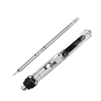 ingCKO 150 ~ 450°C 72W Portable Portable température réglable Mini fer à souder électrique avec OLED affichage numérique couverture transparente