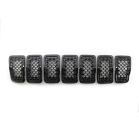 Inserts de gril intégrés Inserts de calandre galvanoplastie noir nid d