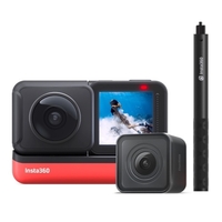 Insta360 ONE R Twin Edition Double Action Anti-shake Sports Action Camera (5.7K 360 ° Panorama Lens + 4K Wide Angle Lens)